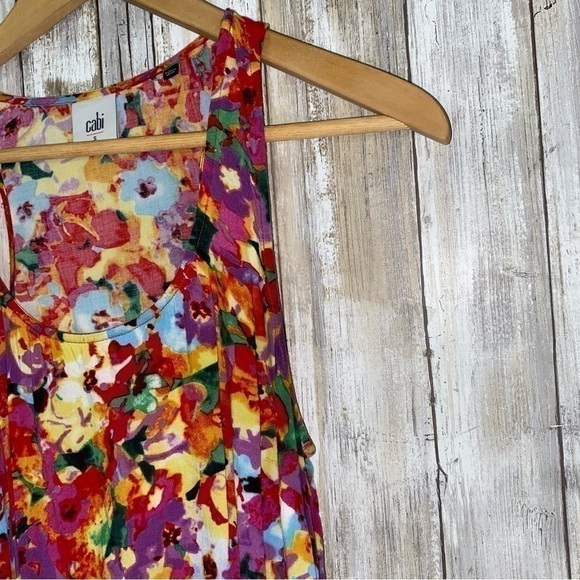 Cabi Luisa Floral Sleeveless Tank - Picture 3 of 4
